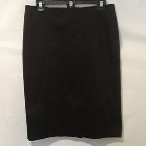 Ann Taylor Loft Black Skirt